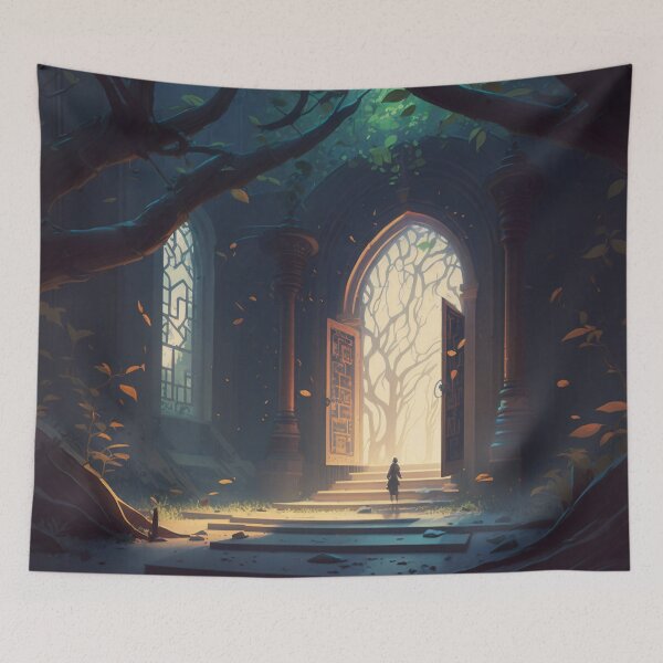 Item preview, Sanctuary of the Forgotten Books designed and sold by oanaunciuleanu.