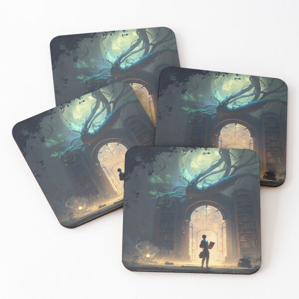 Item preview, Sanctuary of the Forgotten Books designed and sold by oanaunciuleanu.