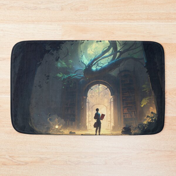 Item preview, Sanctuary of the Forgotten Books designed and sold by oanaunciuleanu.