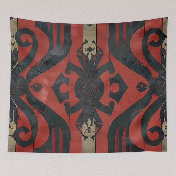 Item preview, Viking Themed Intricate Pattern designed and sold by dcrc.