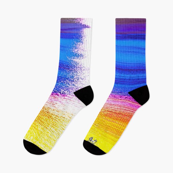 Item preview, Sea Water, Sun Reflection,Colorful Stripes  designed and sold by IdoFriedmanArt.