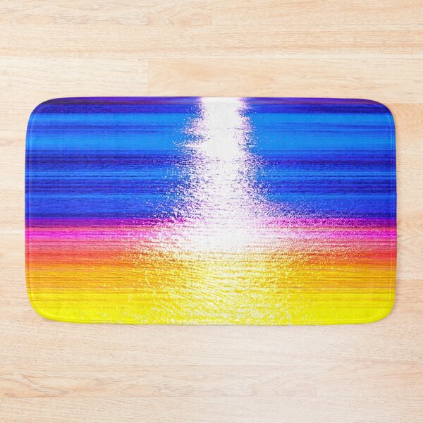 Item preview, Sea Water, Sun Reflection,Colorful Stripes designed and sold by IdoFriedmanArt.
