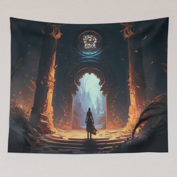 Item preview, Sanctuary of the Forgotten Books designed and sold by oanaunciuleanu.