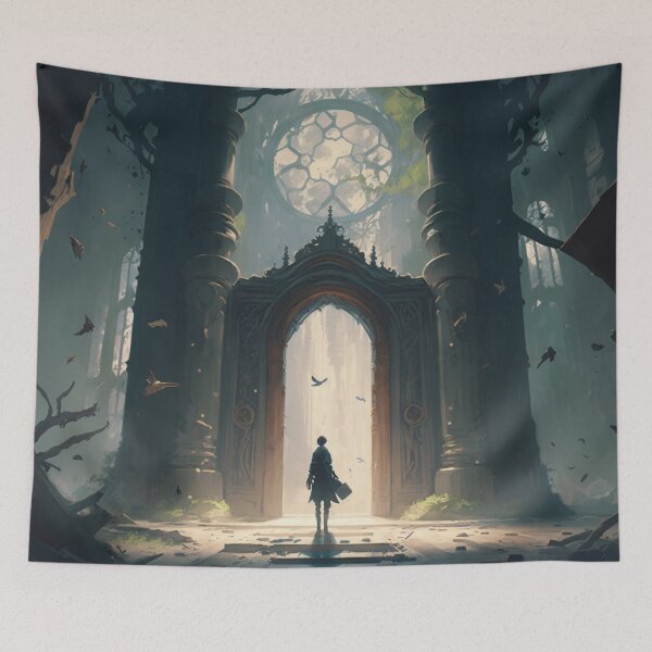 Item preview, Sanctuary of the Forgotten Books designed and sold by oanaunciuleanu.