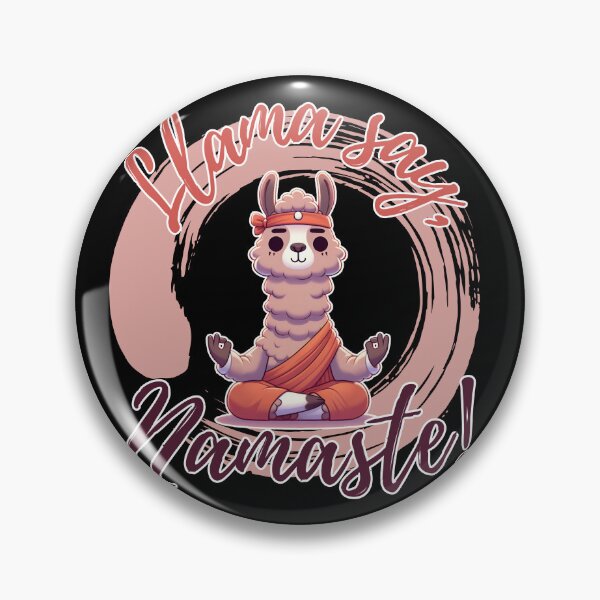 Item preview, Llama say Namaste designed and sold by Fr0mtheMachine.