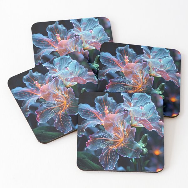 Item preview, magical glowing flowers designed and sold by dcrc.