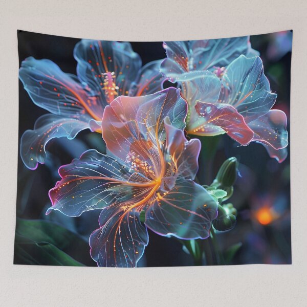 Item preview, magical glowing flowers designed and sold by dcrc.