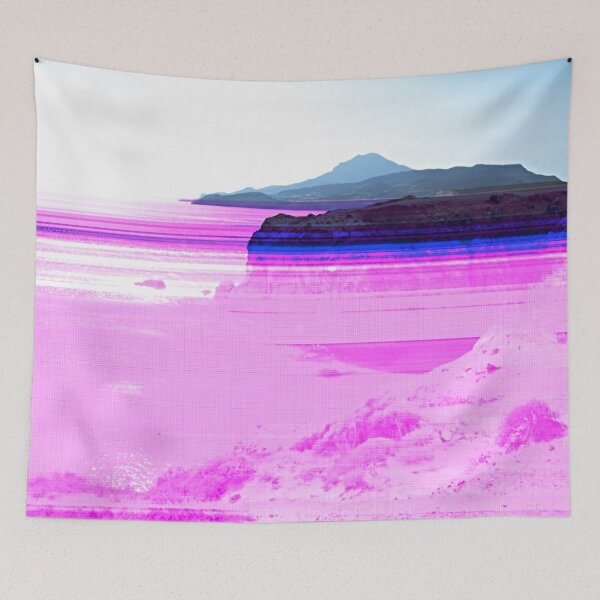Item preview, Landscape, Pink Ocean , Mountain Top    designed and sold by IdoFriedmanArt.