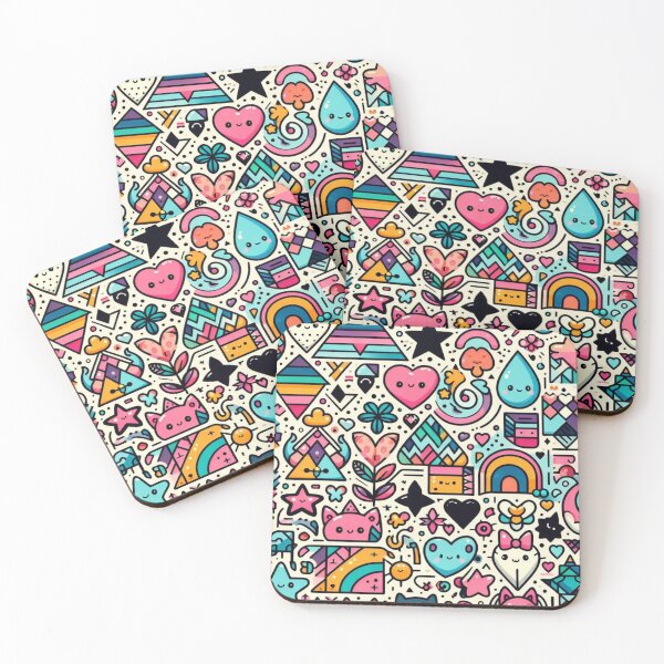 Item preview, Kawaii Retro Art: Adorable and Whimsical  designed and sold by Tw1nsAIArt.