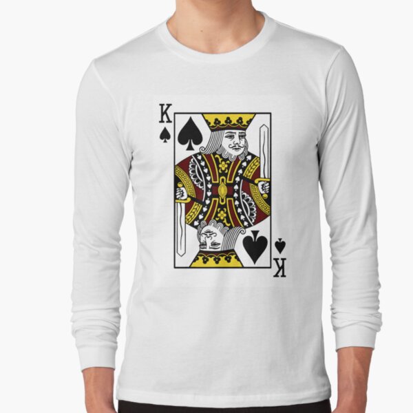 King Of Spades T Shirt By Itchy Redbubble 