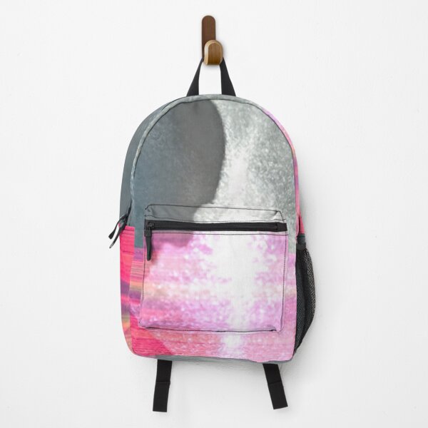 Item preview, Face silhouette , sparkle light, pink lines designed and sold by IdoFriedmanArt.