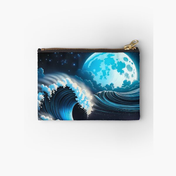 Item preview, Nighttime Wave, Ai Generated Art  designed and sold by ACC .