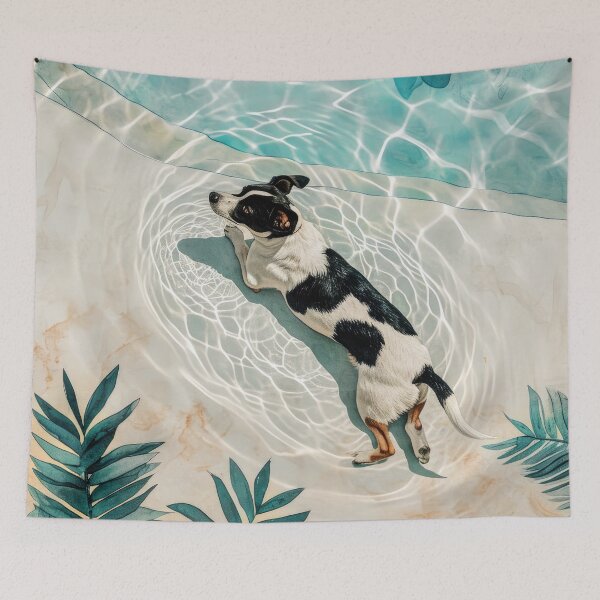 Item preview, Dog portrait watercolor art #dog designed and sold by JBJart.