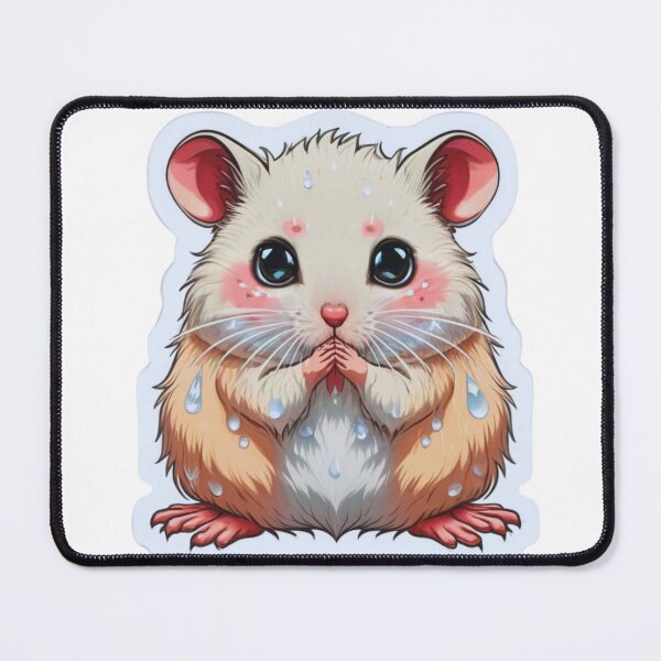 Artikelvorschau, trauriger Hamster, trauriges Hamster-Meme entworfen und verkauft von pandk25.