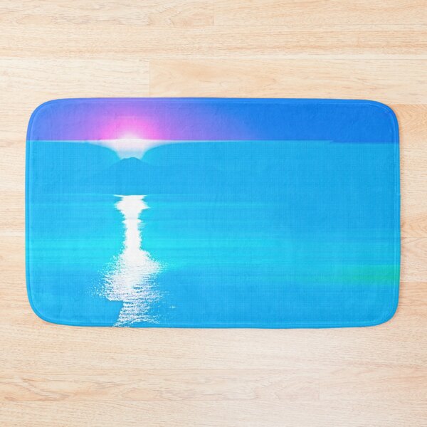 Item preview, Seascape, Blue Sunset, Pink Water Reflection designed and sold by IdoFriedmanArt.