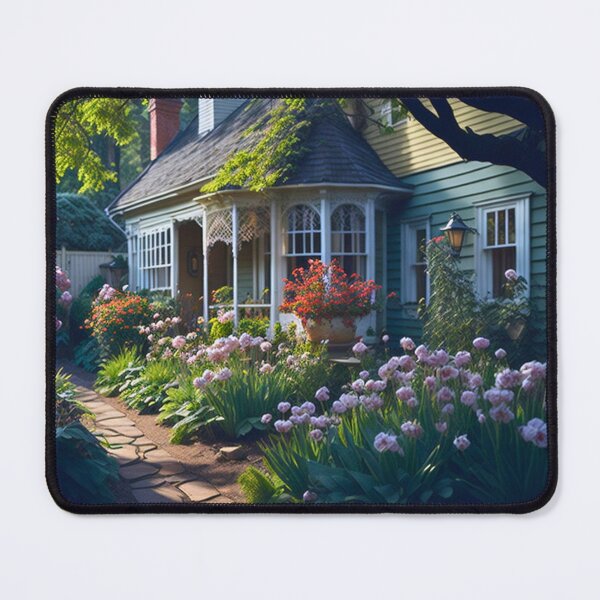 Item preview, Tranquil Retreat: Victorian Backyard in Bloom designed and sold by BlareBlare.