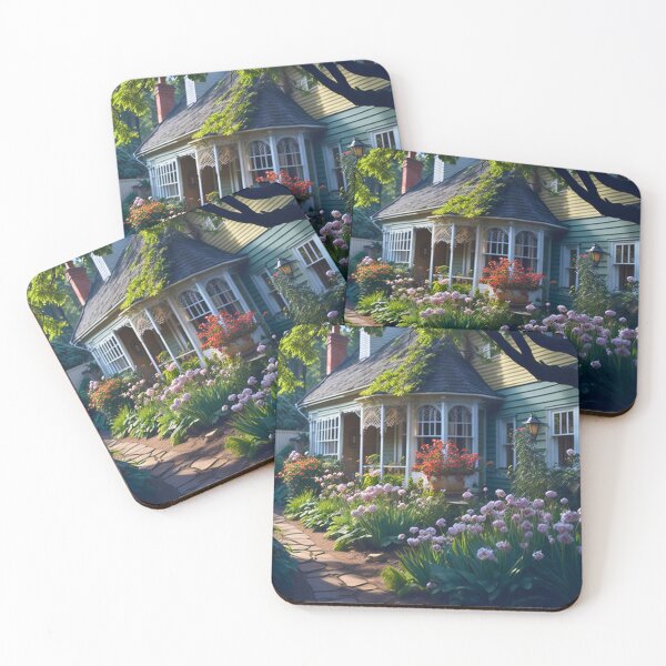 Item preview, Tranquil Retreat: Victorian Backyard in Bloom designed and sold by BlareBlare.