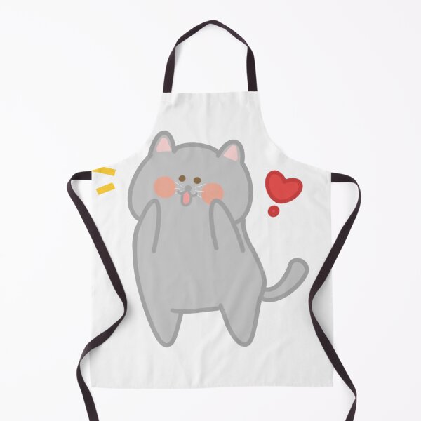 Item preview, Romantic gray cat designed and sold by My Stato.