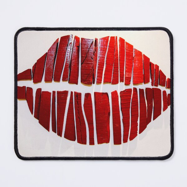 Item preview, Red Lips - Torn Paper in Lip Shape photo designed and sold by cgroenewald.