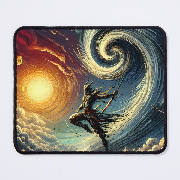 Item preview, Tornado Warrior, Ai Generated Art designed and sold by ACC .