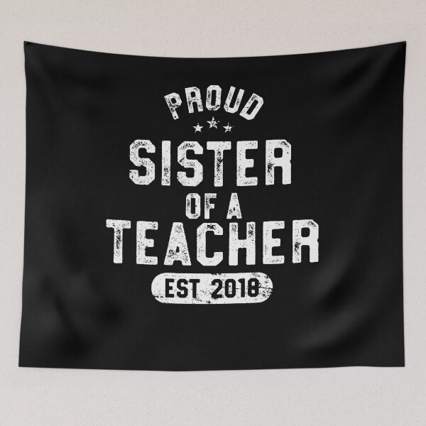 Item preview, Proud Sister Of Teacher Shirt 2018 Graduate Senior T-Shirt designed and sold by 14thFloor.
