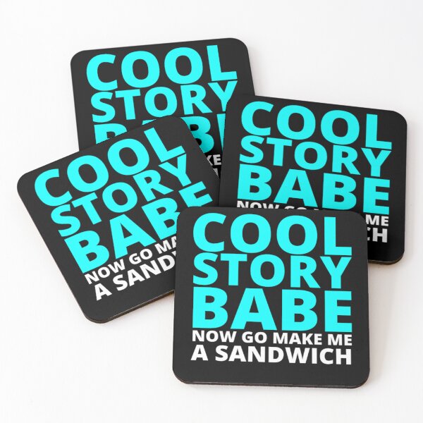 Item preview, Cool Story Babe... designed and sold by wesdesignshop.