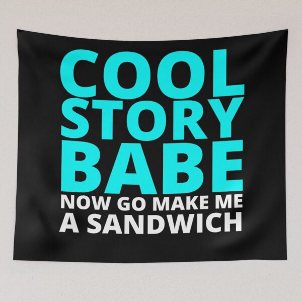 Item preview, Cool Story Babe... designed and sold by wesdesignshop.