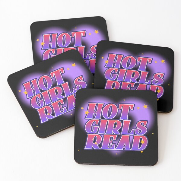 Item preview, Hot Girls Read designed and sold by BookishLounge.