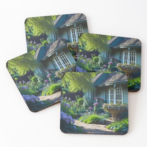 Item preview, Gentle Springtime Charm: Victorian Backyard designed and sold by BlareBlare.