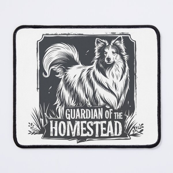 Item preview, Majestic Shetland Sheepdog: Attentive Expression with Flowing Coat designed and sold by StoReprint1.