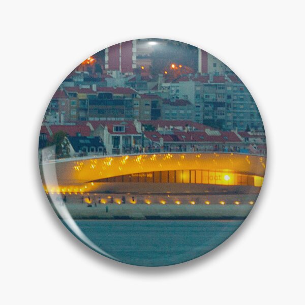 Item preview, Maat. Museu de electricidade. sunset on the other side of the river designed and sold by Tereza Pilar  Art.