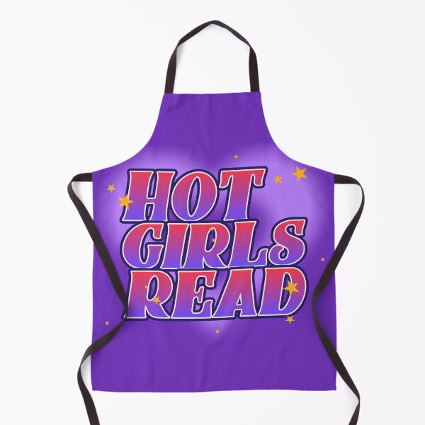 Item preview, Hot Girls Read- Purple designed and sold by BookishLounge.