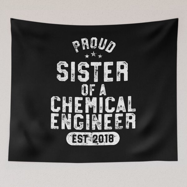 Item preview, Proud Sister Of Chemical Engineer Shirt 2018 Graduate  T-Shirt designed and sold by 14thFloor.