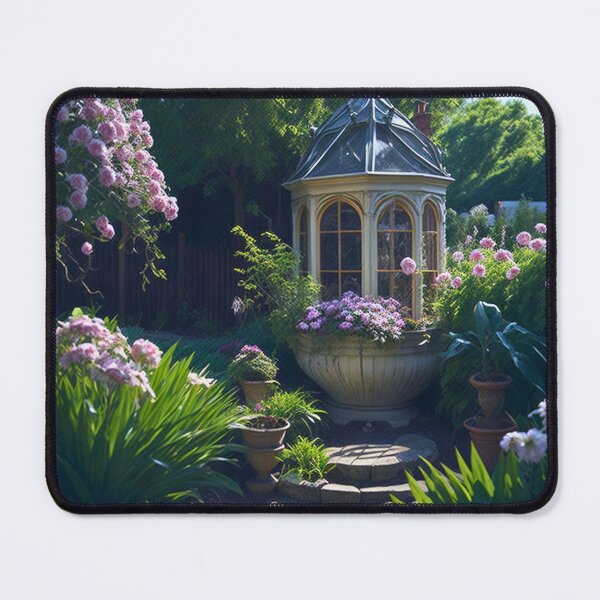 Item preview, Sunlit Haven: Victorian Backyard Retreat designed and sold by BlareBlare.