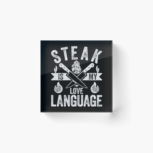 Item preview, Steak Lover Beef Meat Eater Carnivore Diet Steak Is My Love Language designed and sold by inkedtee.