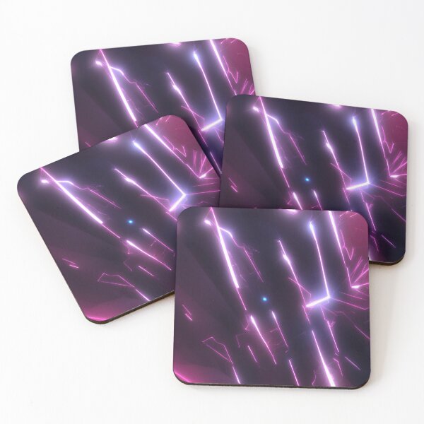 Item preview, Neon purple lightning  designed and sold by yourbb.