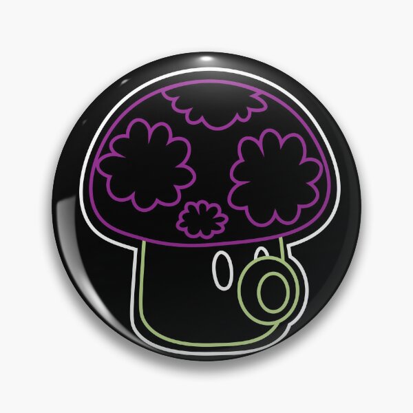 Item preview, Plants Vs Zombies Puff Shroom Neon  designed and sold by McTorcula64.