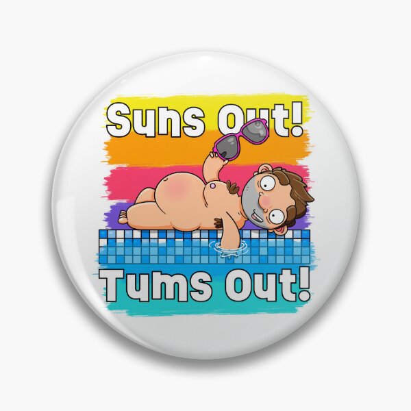 Artikelvorschau, Die Sonne scheint! Tums out! entworfen und verkauft von Burty's Bits.