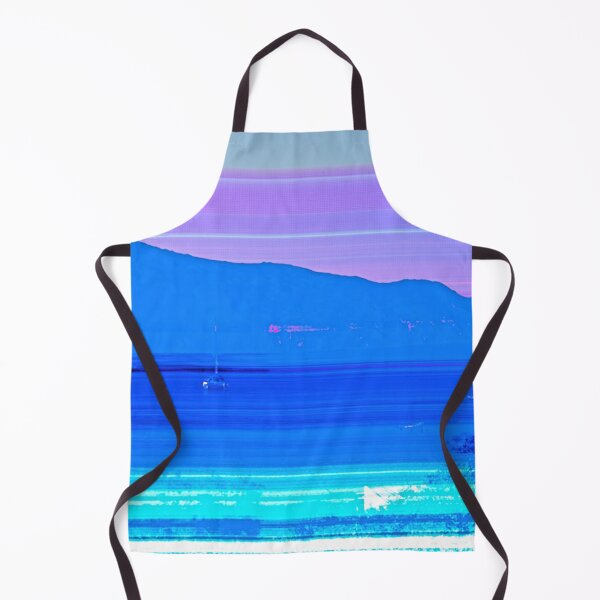 Item preview, Sail Boat, Blue Ombre Ocean, Pink Sky designed and sold by IdoFriedmanArt.