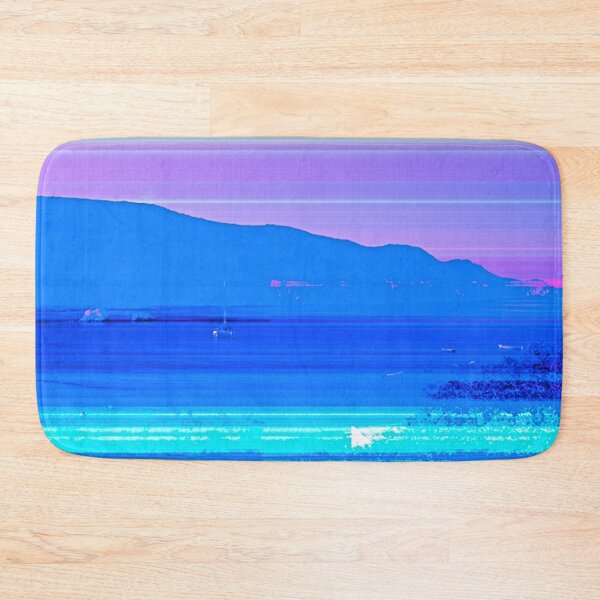 Item preview, Sail Boat, Blue Ombre Ocean, Pink Sky designed and sold by IdoFriedmanArt.