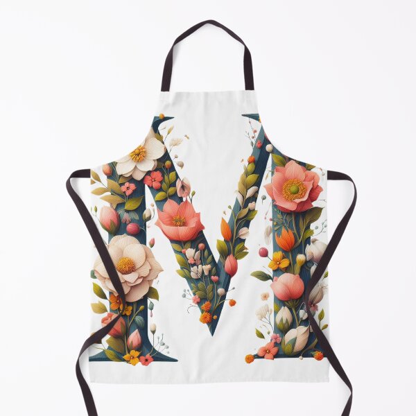 Item preview, Letter “M” containing flowers designed and sold by yeekazar.