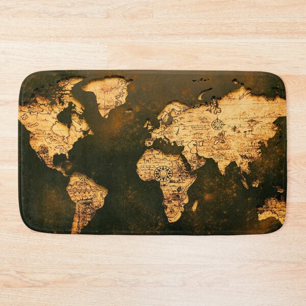 Item preview, World Map - Oil Painting designed and sold by Lukars77.