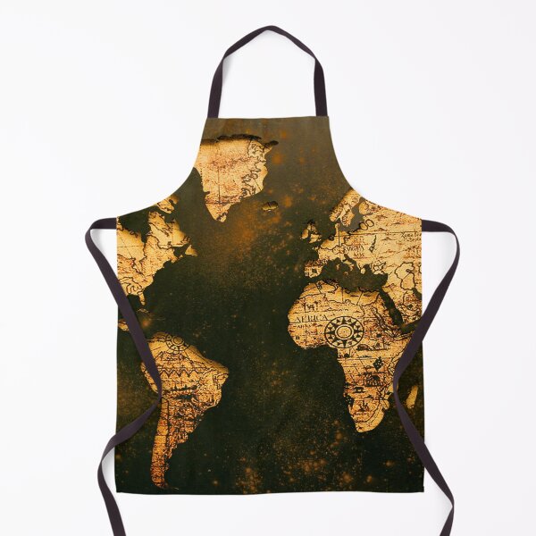 Item preview, World Map - Oil Painting designed and sold by Lukars77.