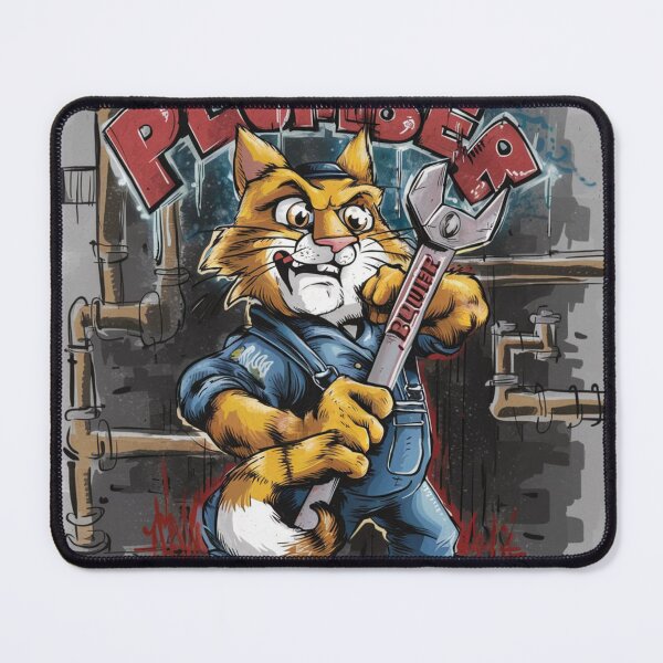 Item preview, Plumber cat designed and sold by A-to-y.