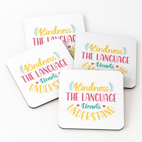 Item preview, Kindness The Language Heart understand designed and sold by Odetee.