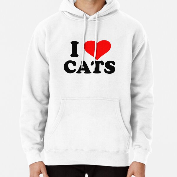 I love hotsell cats hoodie