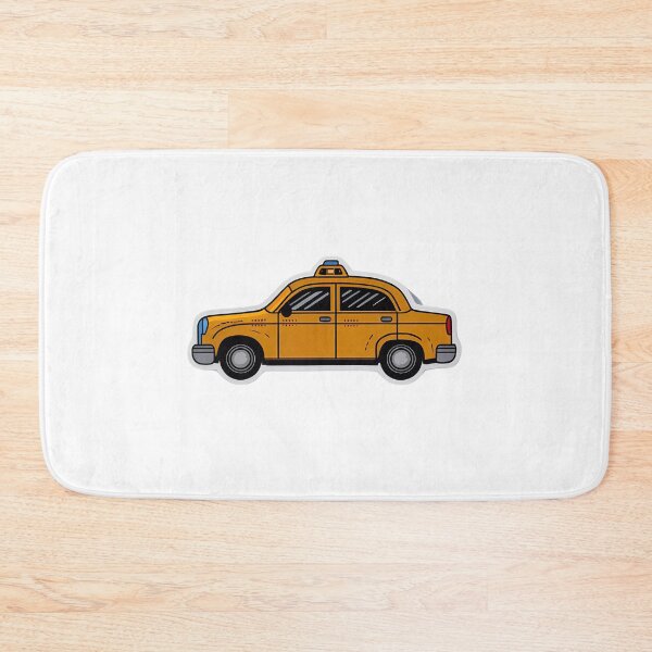 Item preview, Yellow Cab Aesthetic Fun Illustration Design designed and sold by WatermelonPink.