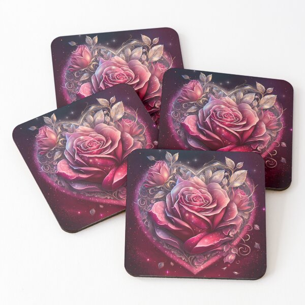 Item preview, “Roses & Romance: Heartcore Valentine’s Day” designed and sold by Art-Vortex-fr.