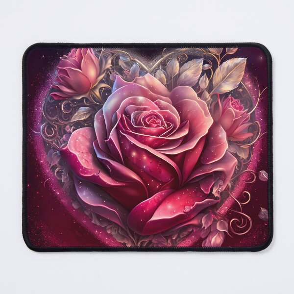 Item preview, “Roses & Romance: Heartcore Valentine’s Day” designed and sold by Art-Vortex-fr.