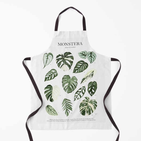 Item preview, Tropical monstera identification leaves family designed and sold by OliveOilstudio.